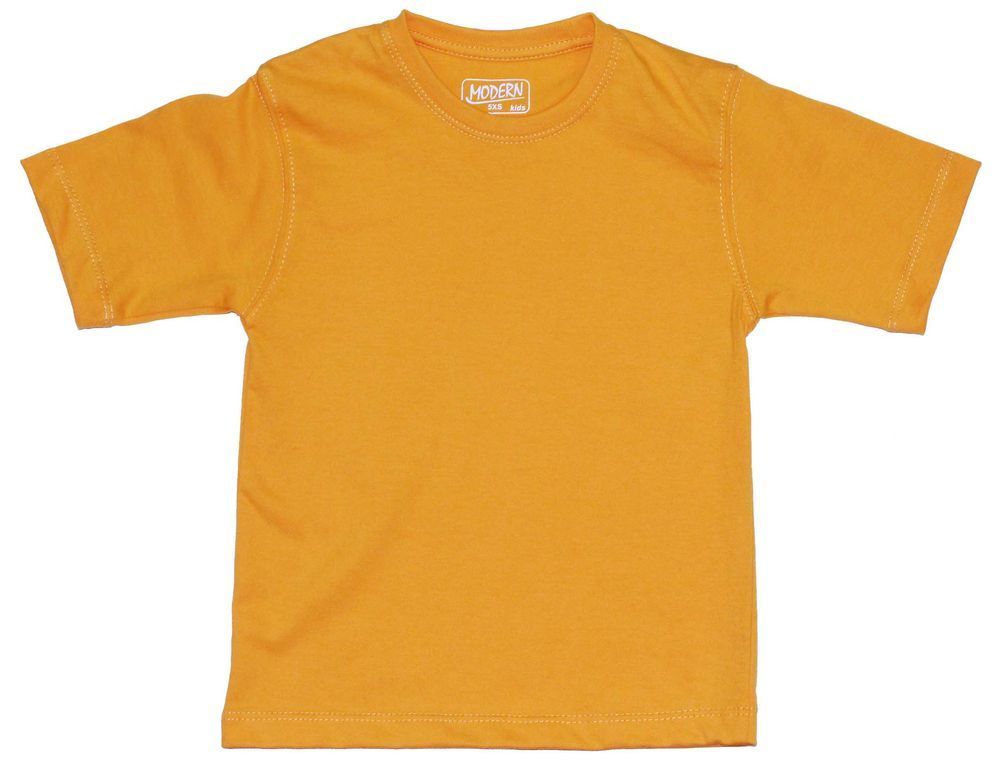 желтая детская футболка